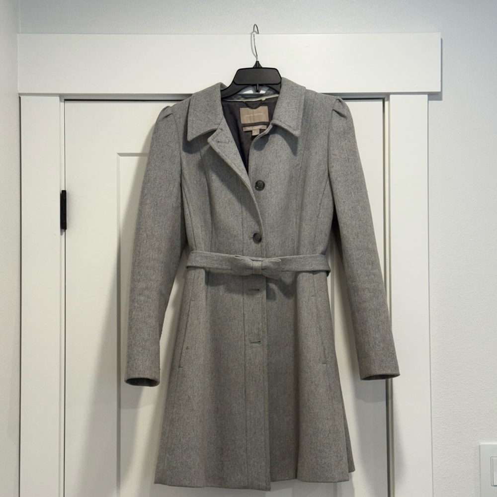 Banana Republic Classic Gray Trench Coat